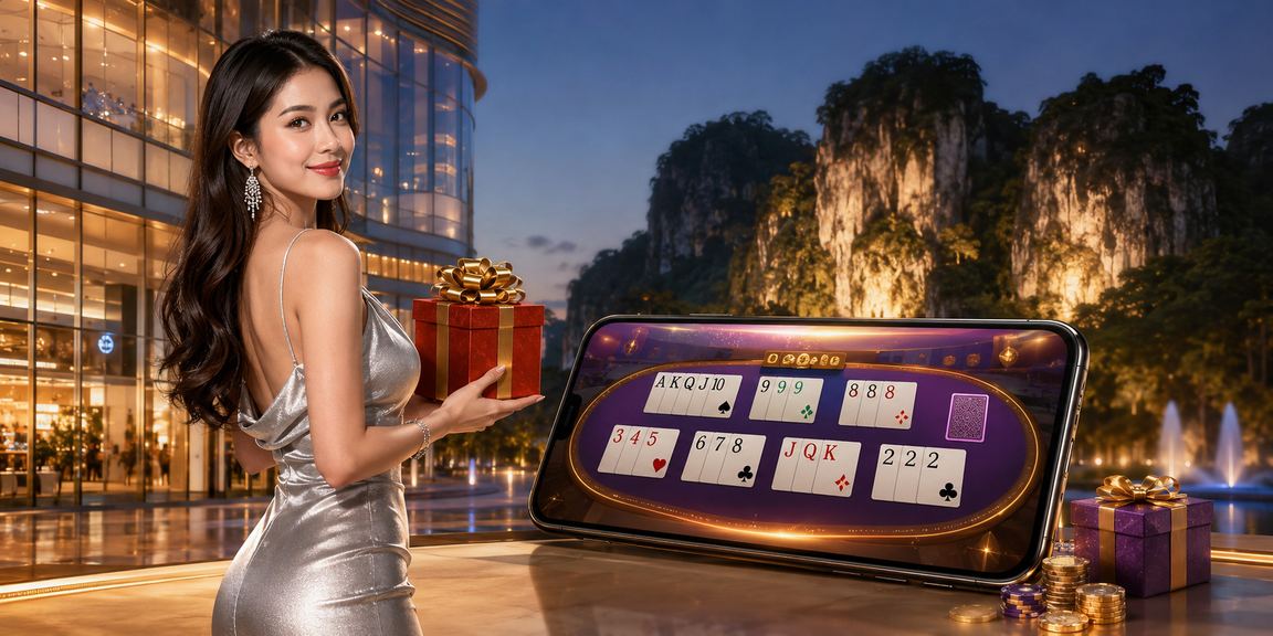 Pemain kad di Ipoh menikmati permainan rummy dan poker dalam talian di platform 3420